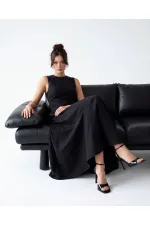 7604 ELBİSE-SİYAH