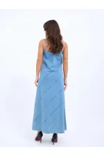 6770 KOT ELBİSE-MAVİ