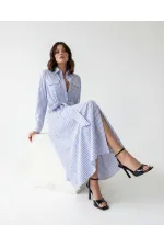 7559 ELBİSE-WASHINGTON ÇİZGİLİ