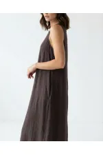 7642 ELBİSE-KAHVE
