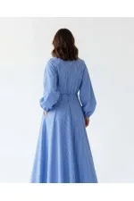 5903 DRESS - LUCCA STRIPED