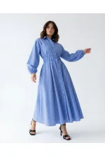 5903 DRESS - LUCCA STRIPED