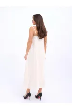 7339 DRESS - BEIGE