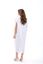ROBE 7464 - BLANC