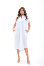 ROBE 7464 - BLANC