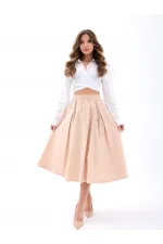 7004 SKIRT - BEIGE