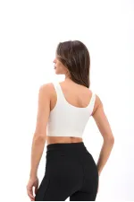 15537 RİPLİ BRA-EKRU