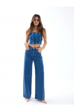 7415 DENIM PANTS - DARK BLUE
