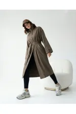 7535 TRENCH COAT - BROWN