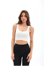 15537 RİPLİ BRA-EKRU