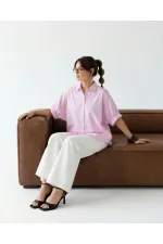 CHEMISE 5190 - À RAYURES ROSE