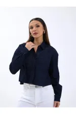 7362 KOT GÖMLEK-LACİVERT