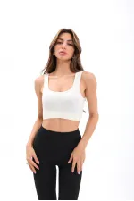 15537 RİPLİ BRA-EKRU