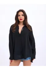 CHEMISE 6758 - NOIRE