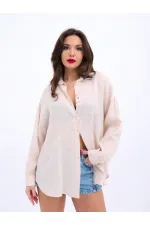 CHEMISE 6758 - BEIGE