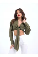 6759 CROP-KHAKI