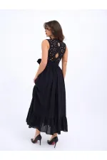 6921 DRESS - BLACK