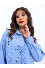 7034 GÖMLEK-KOYU MAVİ