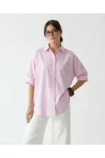 CHEMISE 5190 - À RAYURES ROSE