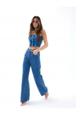 7415 DENIM PANTS - DARK BLUE