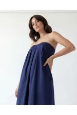 7564 DRESS - NAVY BLUE