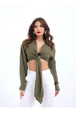 6759 CROP-KHAKI