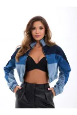 VESTE EN JEAN 7235 - BLEUE