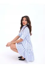 6934 DRESS - BALTIMORE STRIPED