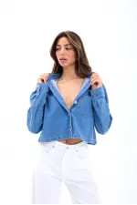 7367 DENIM SHIRT - BLUE