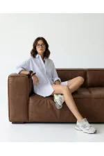 7057 GÖMLEK-BERLIN ÇİZGİLİ