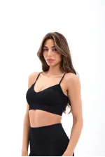 15538 LINED BRA - BLACK