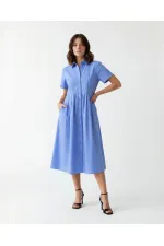 7561 DRESS - BLUE