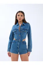 6271 KOT TULUM-MAVİ