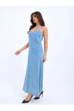 6770 KOT ELBİSE-MAVİ