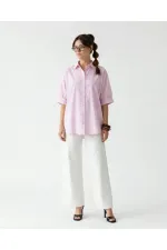 CHEMISE 5190 - À RAYURES ROSE