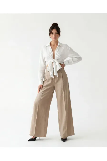 6756 PANTALON EN VISON