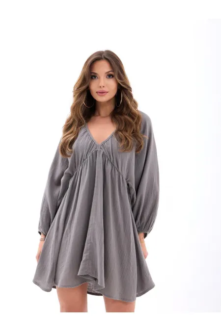 6327 DRESS - GRAY