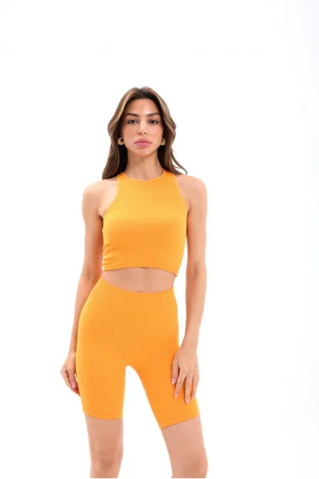 T-shirt demi-longueur 2501 Athlète - Orange