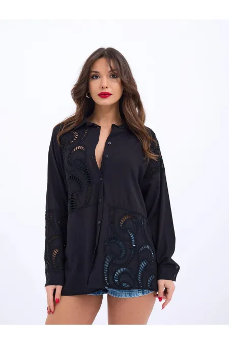 CHEMISE 6790 - NOIRE