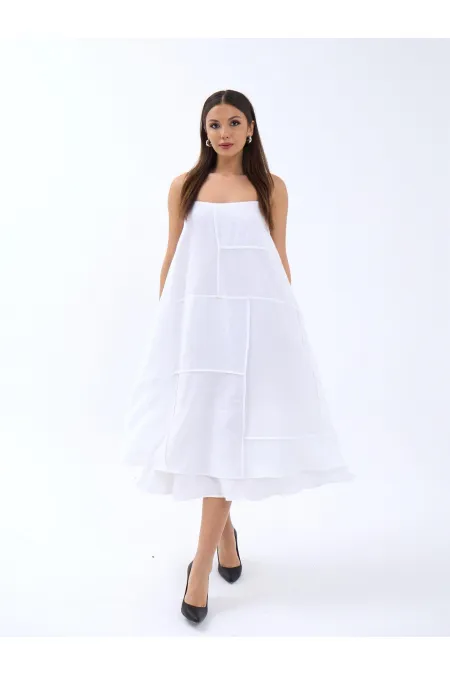 7325 DRESS - WHITE