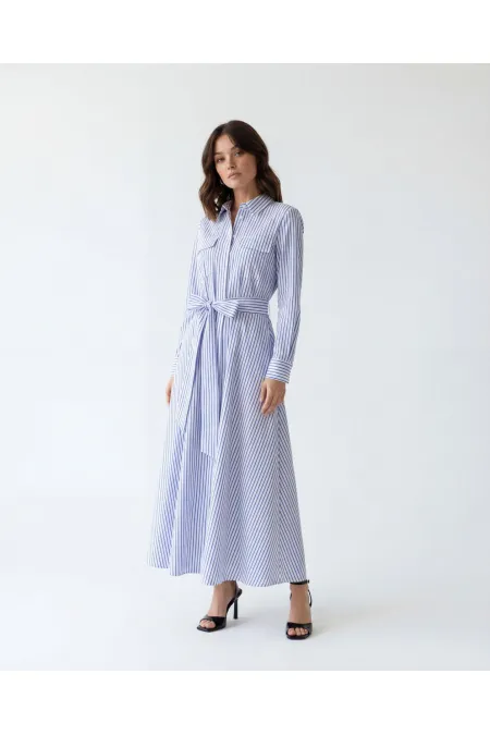 7559 ELBİSE-WASHINGTON ÇİZGİLİ