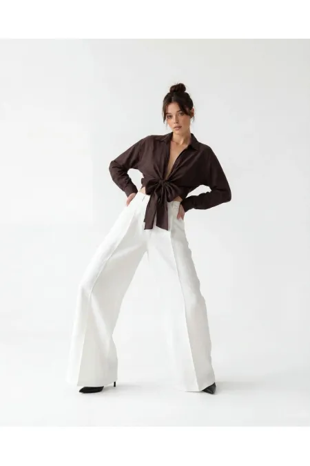 6756 PANTALON - ÉCRU