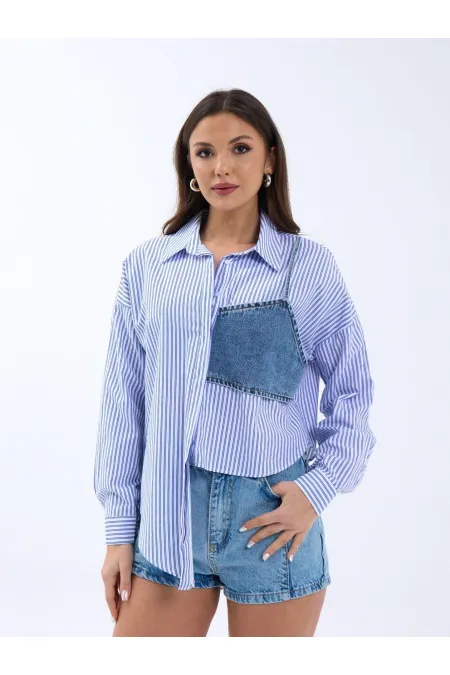 CHEMISE 5419 - RAYURES WASHINGTON