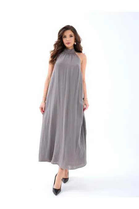 7145 DRESS - GRAY