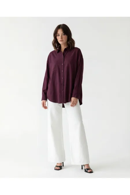 7554 SHIRT - BURGUNDY 7554 SHIRT - BURGUNDY