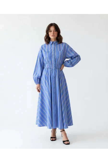 5903 DRESS - BOLZANO STRIPED