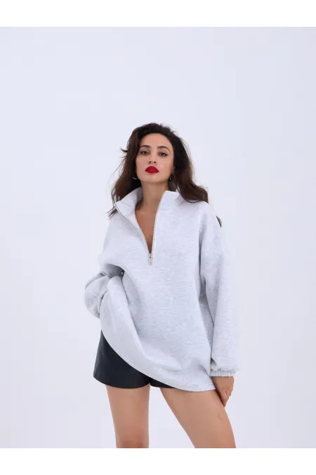 4987 SWEAT-SNOW MELANGE