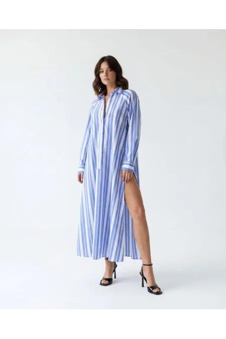 DRESS 5857 - PORTLAND STRIPED