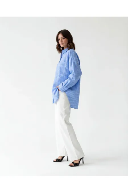 7554 GÖMLEK-NOVARA ÇİZGİLİ