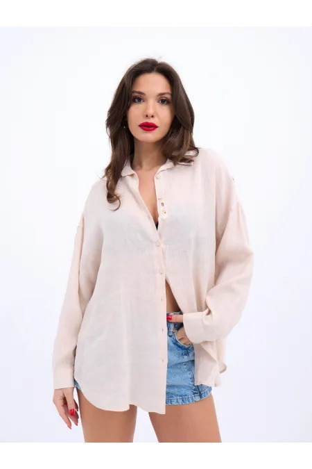 CHEMISE 6758 - BEIGE